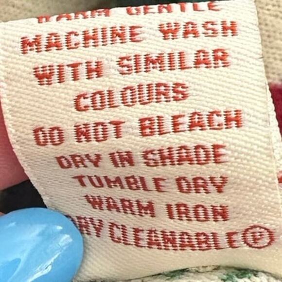 Papaya Grey Floral Retro Dress Women’s Medium 3/4 Sleeve V-Neck Stretch Knit - Picture 7 of 7